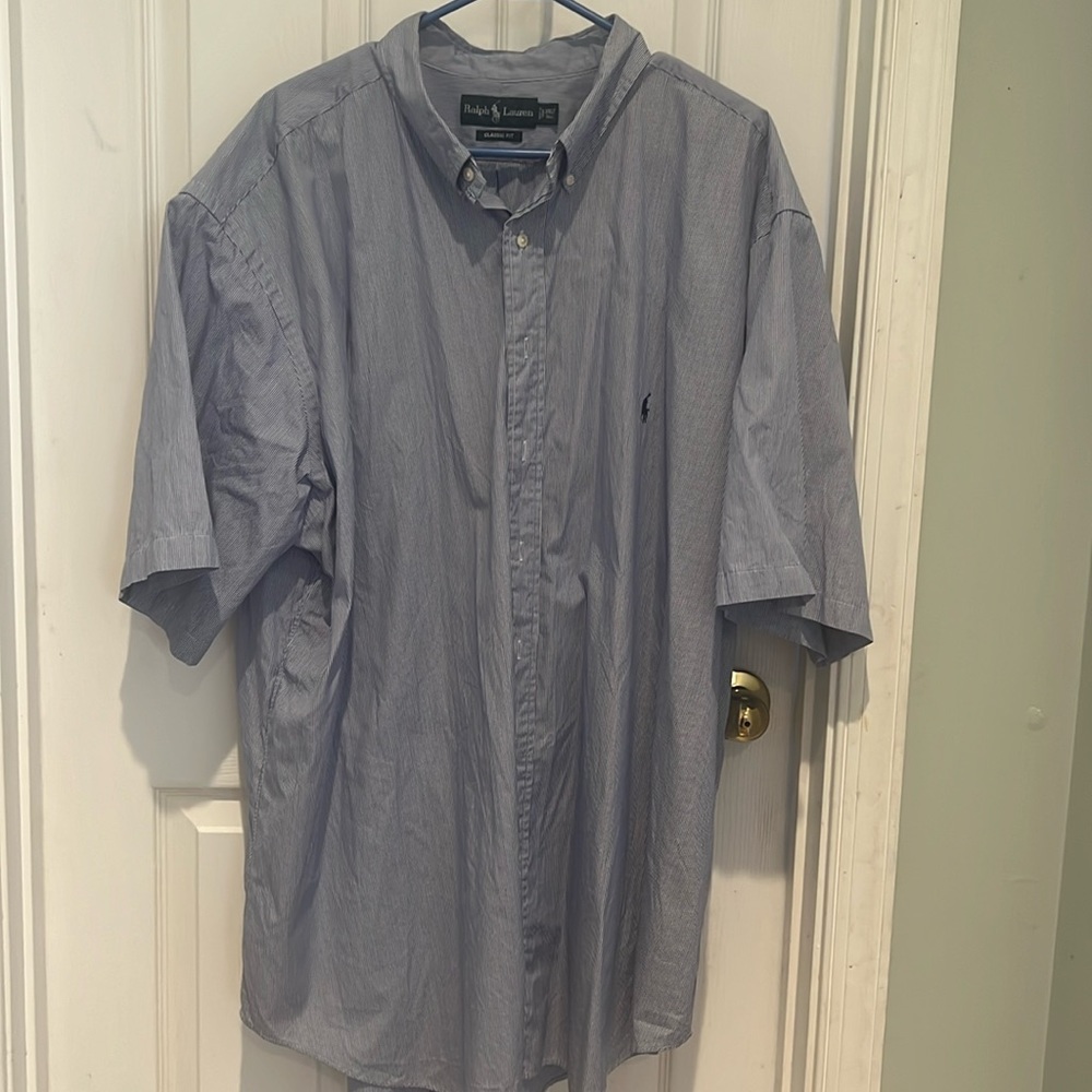 Ralph Lauren classic fit striped button down